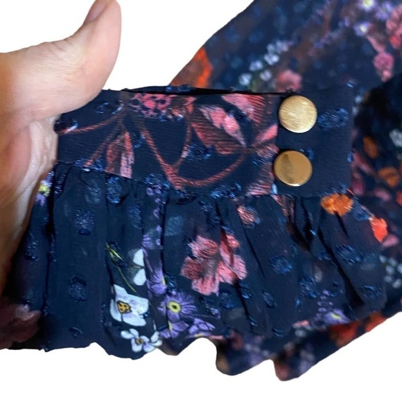 Keepsake The Label Need You Now Playsuit Navy Floral Size S Fits like XS - Picture 3 of 12